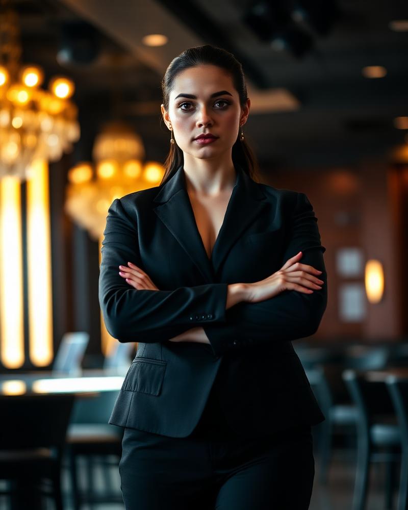 Female bouncer